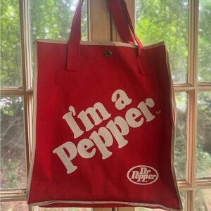 Vintage Dr Pepper I’m A Pepper Tote Bag